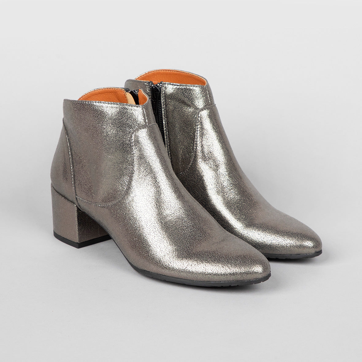Kiana Vegan Gunmetal Low Boot by Esska
