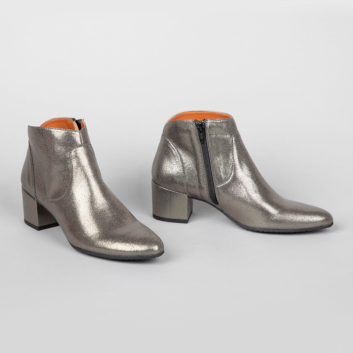 Kiana Vegan Gunmetal Low Boot by Esska