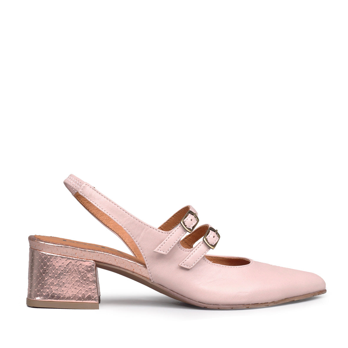 Layal Dusty Pink Low Shoe by Esska