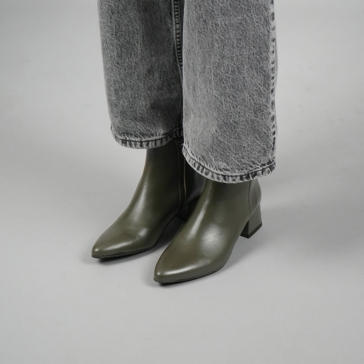 Leisel Khaki Low Boot by Esska