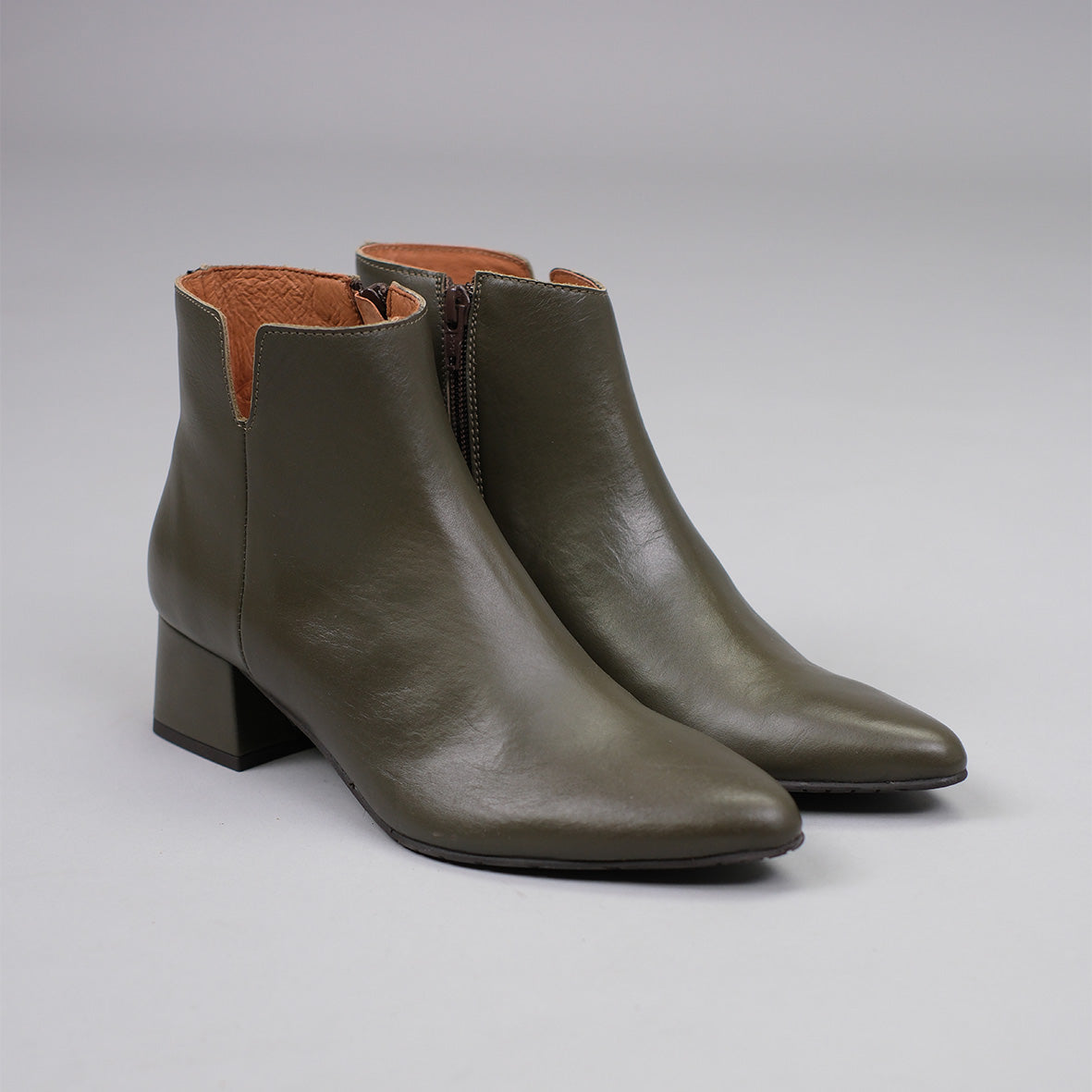 Leisel Khaki Low Boot by Esska