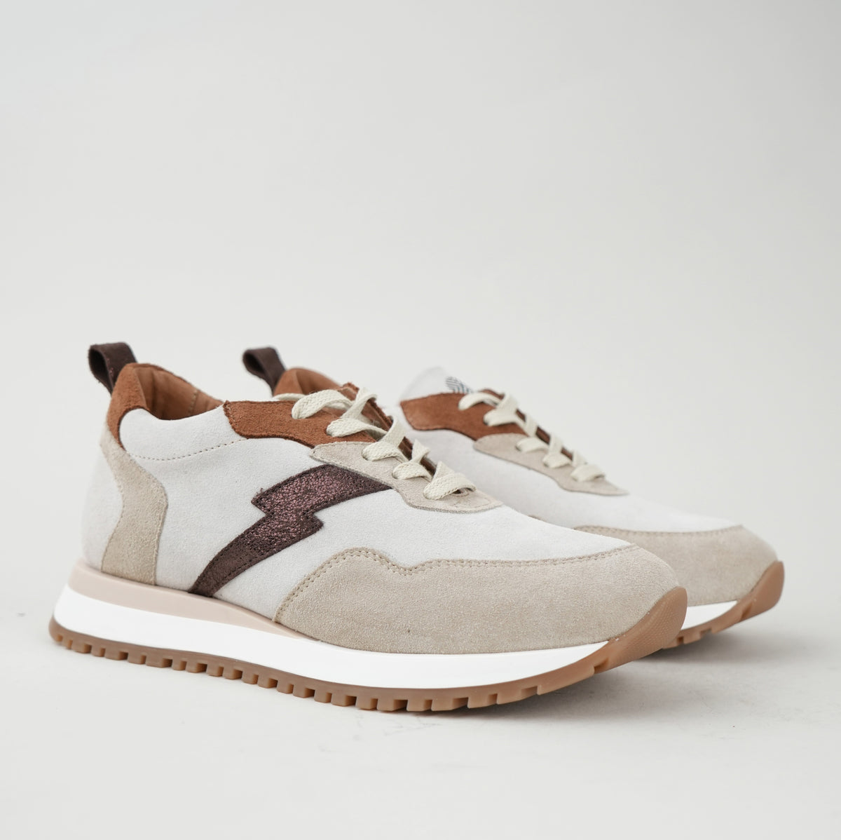 Sample - Lenny Beige - Size 36 UK3 Trainer by Esska