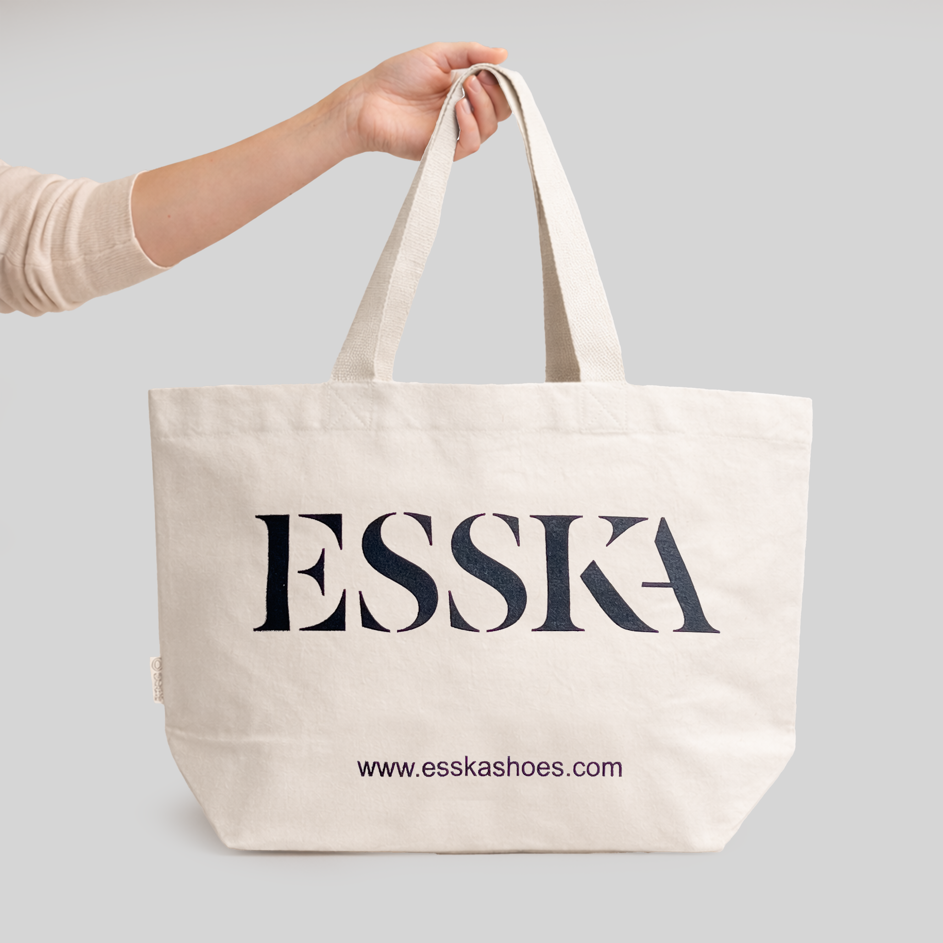 Leopard Print Cotton Tote Bag Bags by Esska