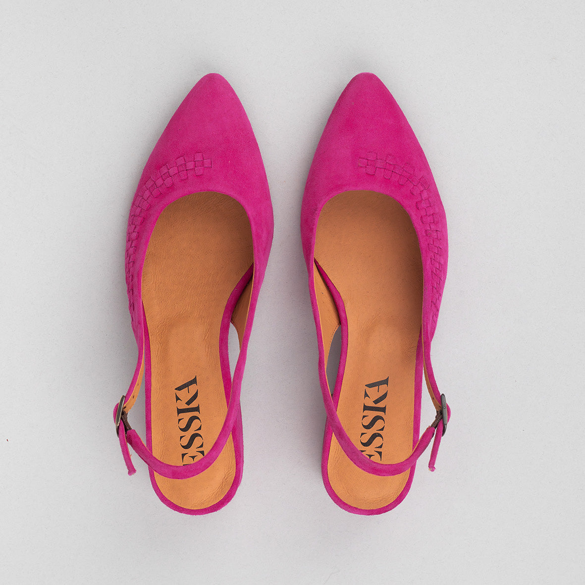 Lily Fuchsia Low Shoe by Esska