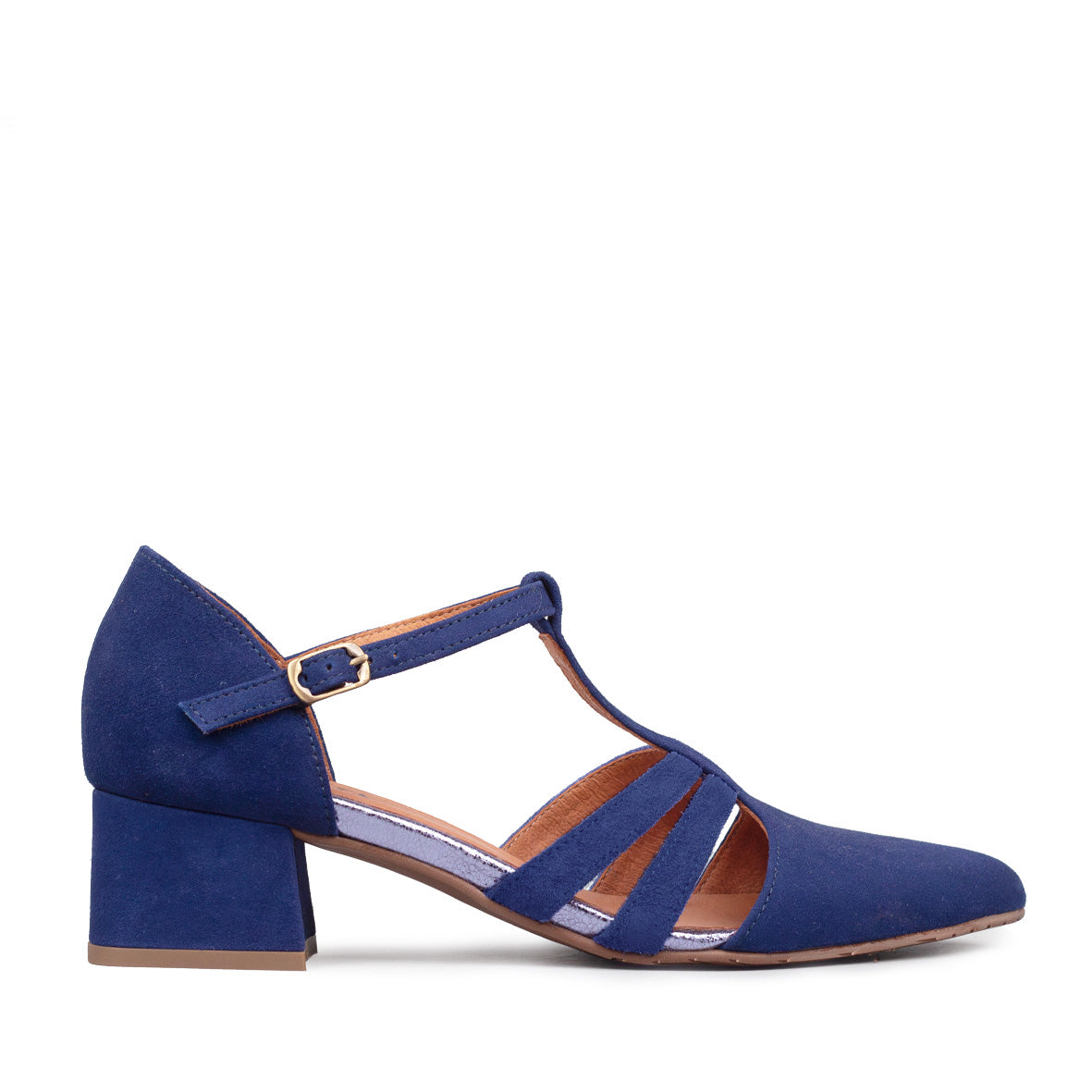 Lina Ink Blue Low Shoe by Esska