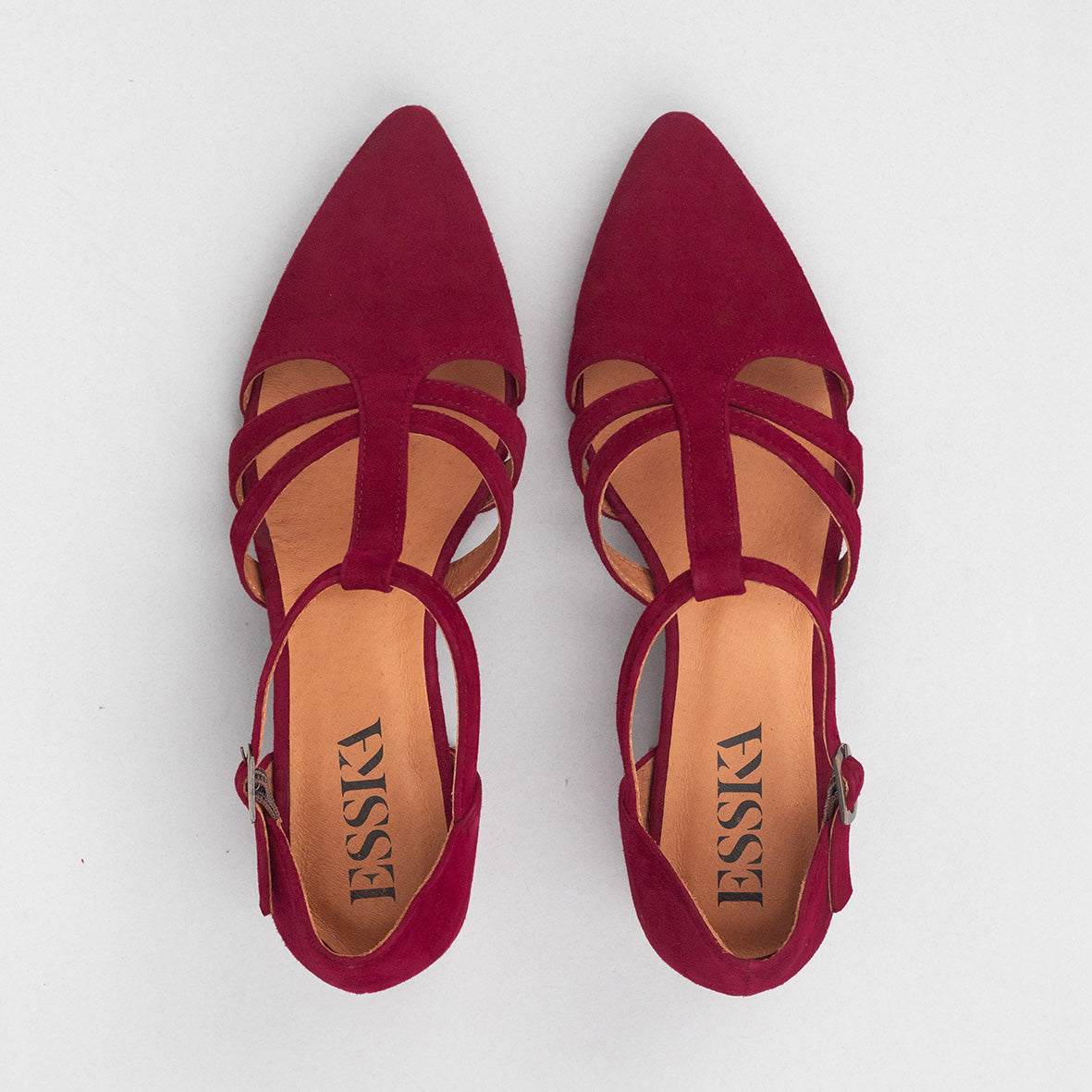 Lina Wine Low Shoe by Esska