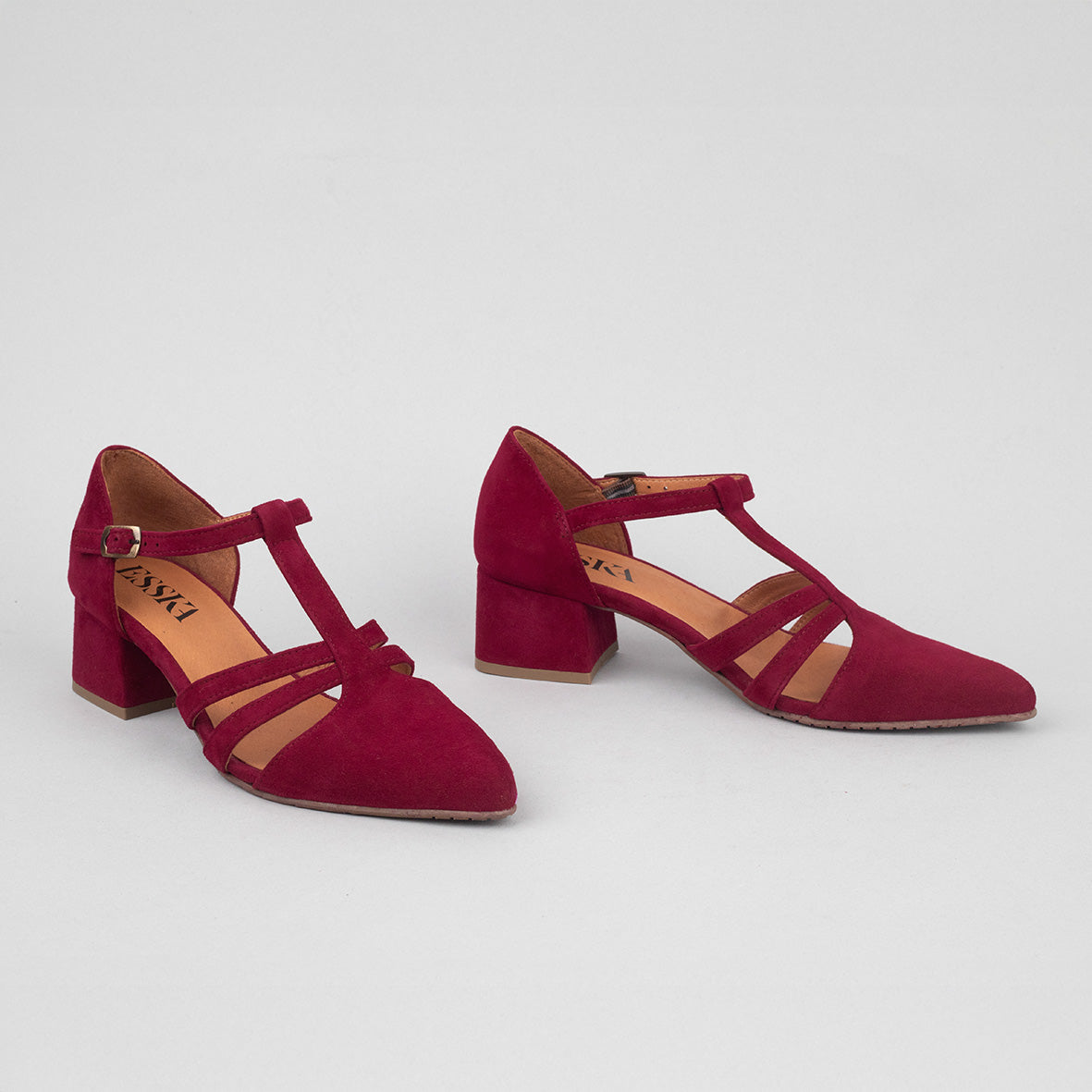 Lina Wine Low Shoe by Esska