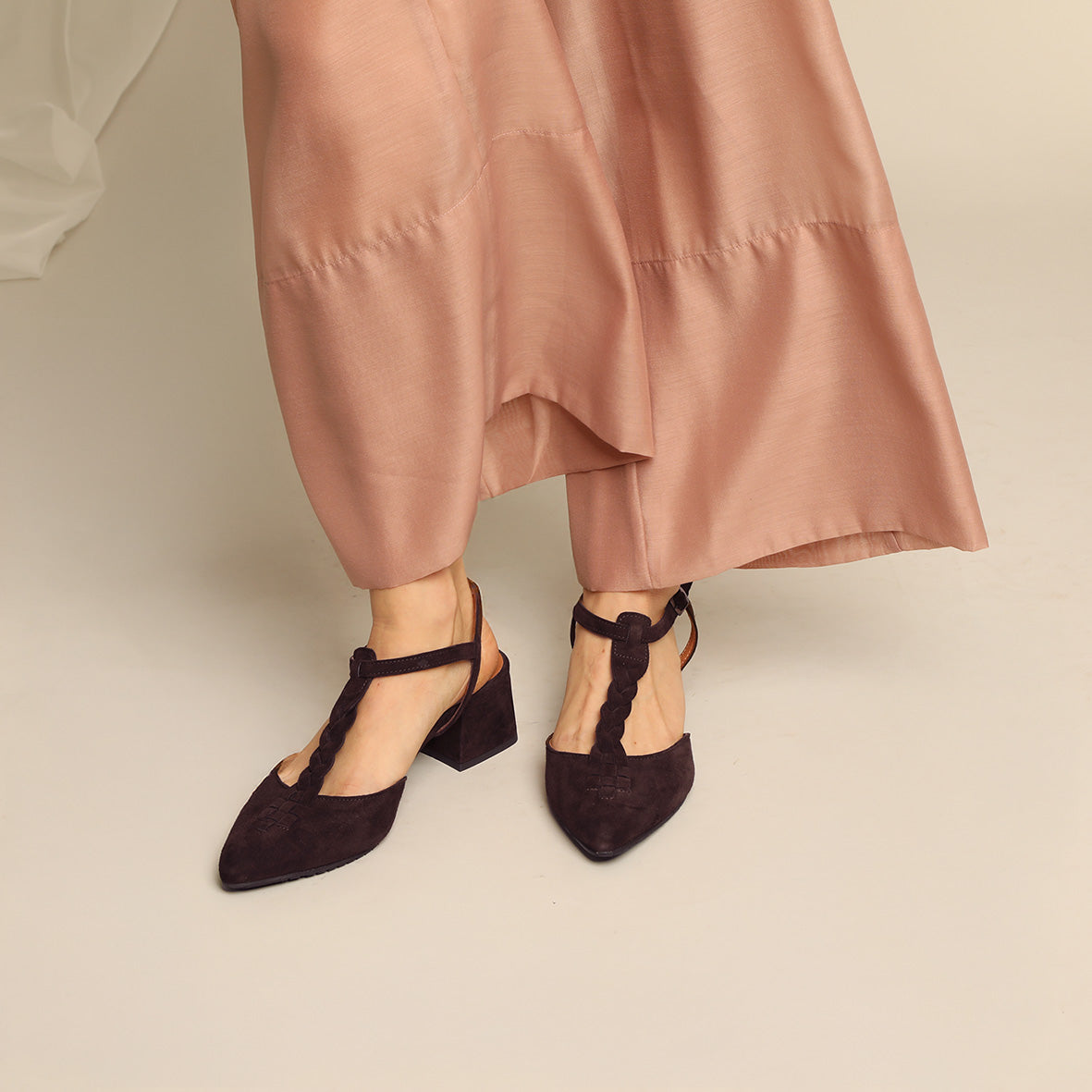 Lydia Chocolate Low Shoe by Esska