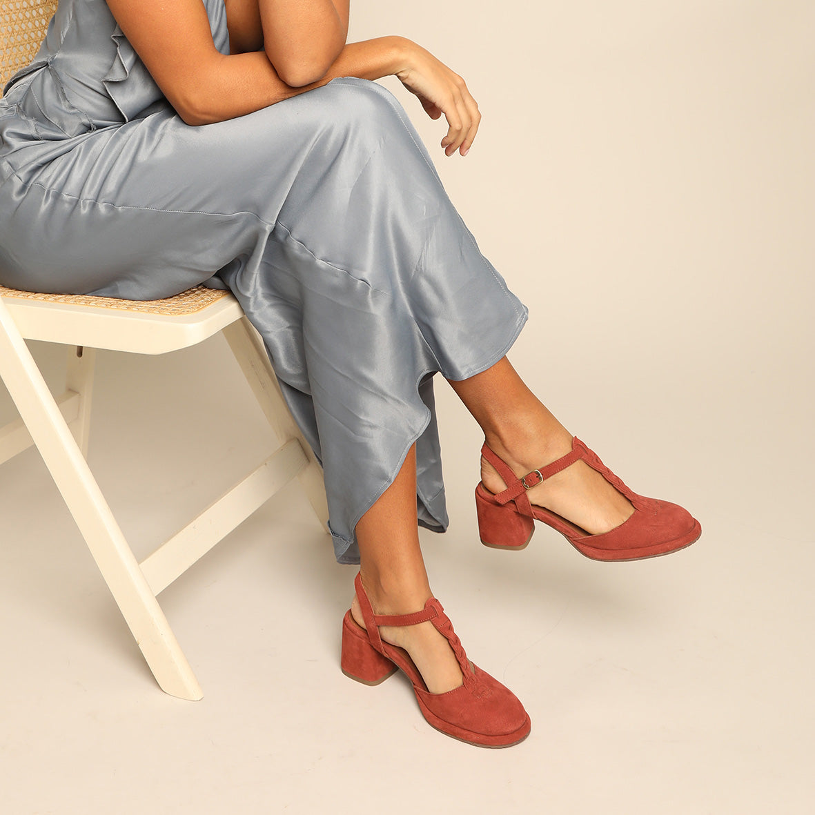 Milly Rust Mid Shoe by Esska