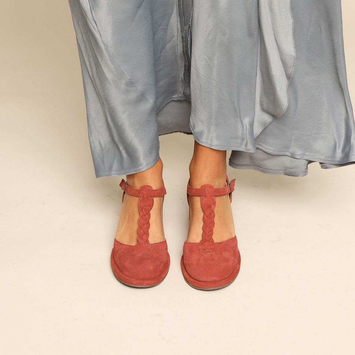 Milly Rust Mid Shoe by Esska