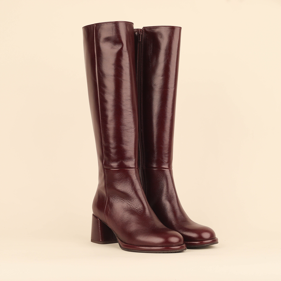 Margot Bordeaux Mid Boot by Esska