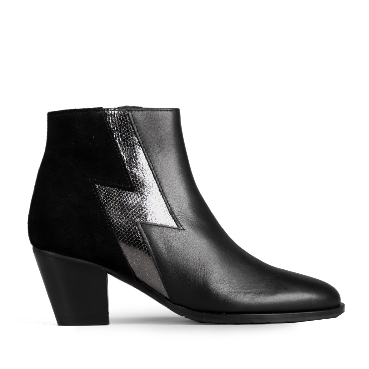 Mash Black Mid Boot by Esska
