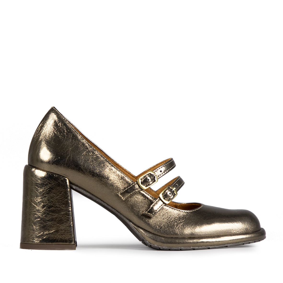 Maya Metallic Mid High Shoe by Esska