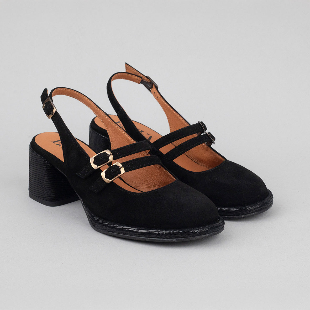 Melody Black Mid Shoe by Esska