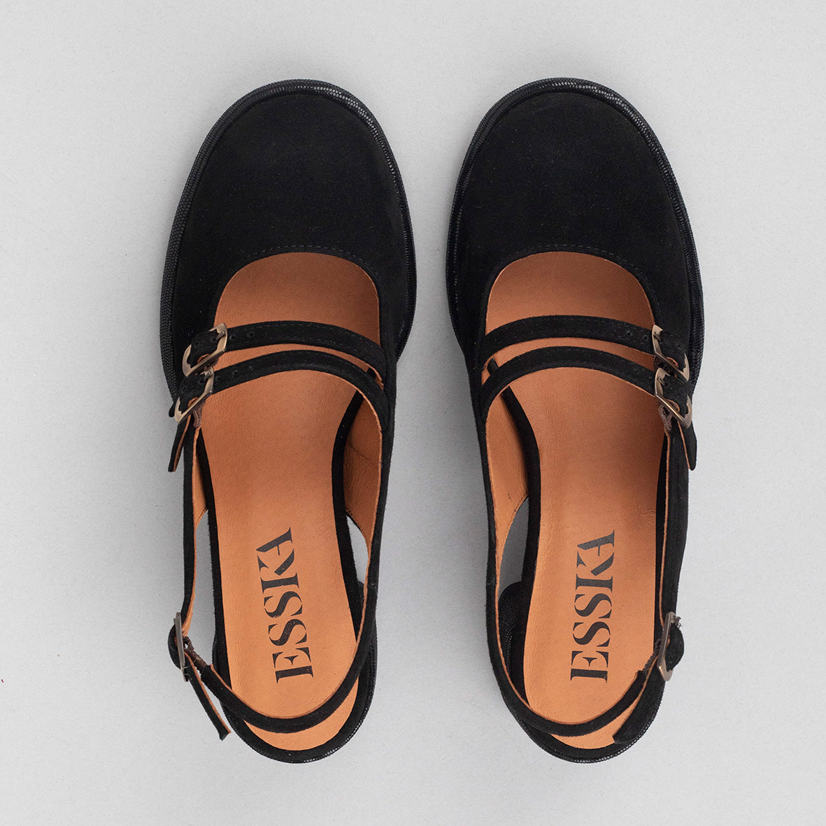 Melody Black Mid Shoe by Esska