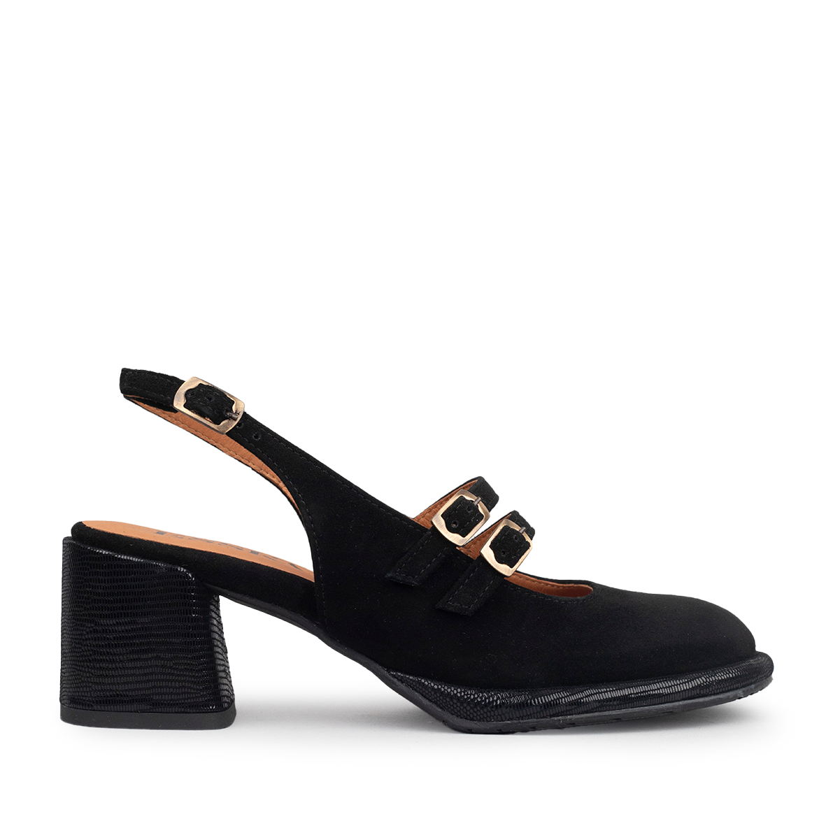 Melody Black Mid Shoe by Esska