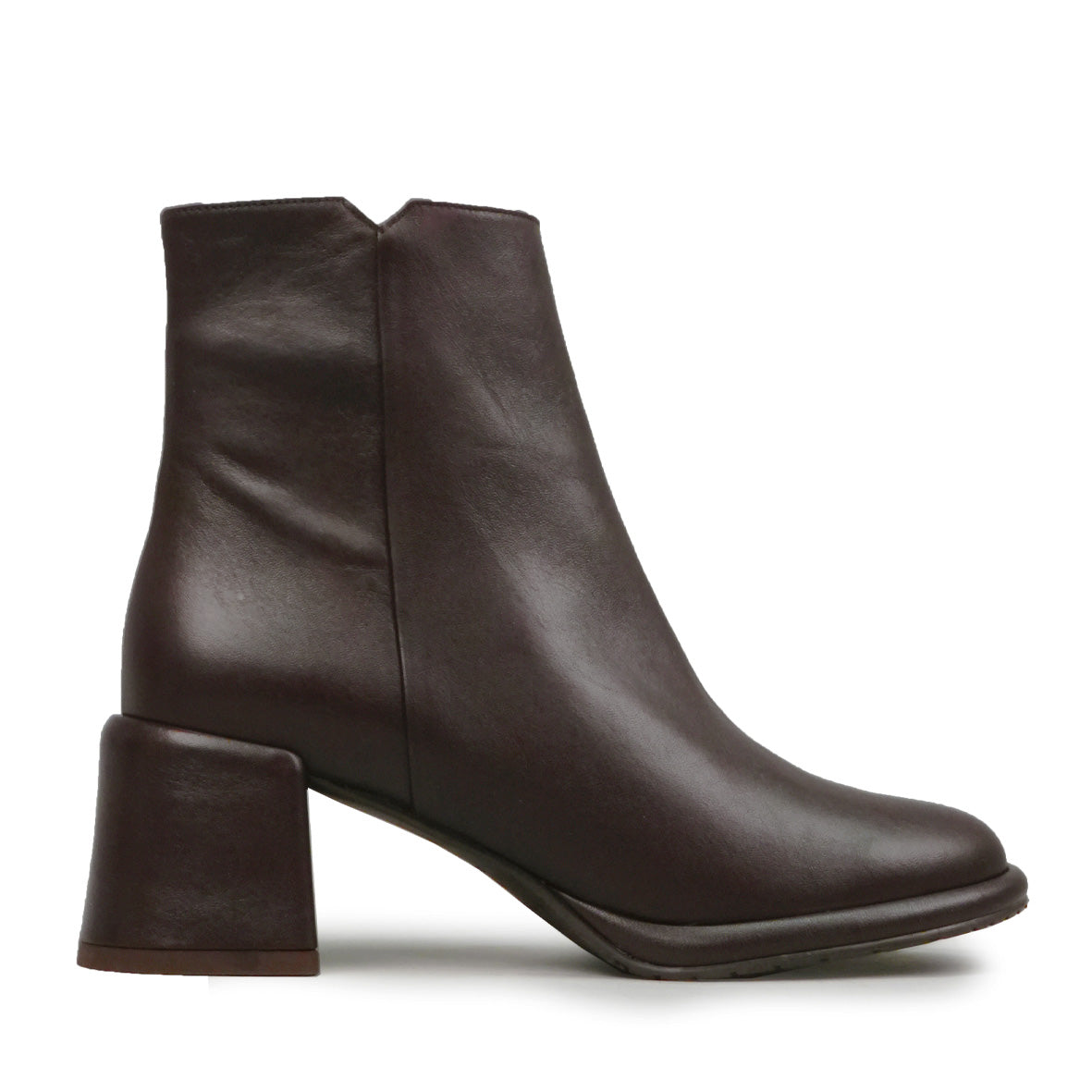 Mona Dark Brown Mid Boot by Esska