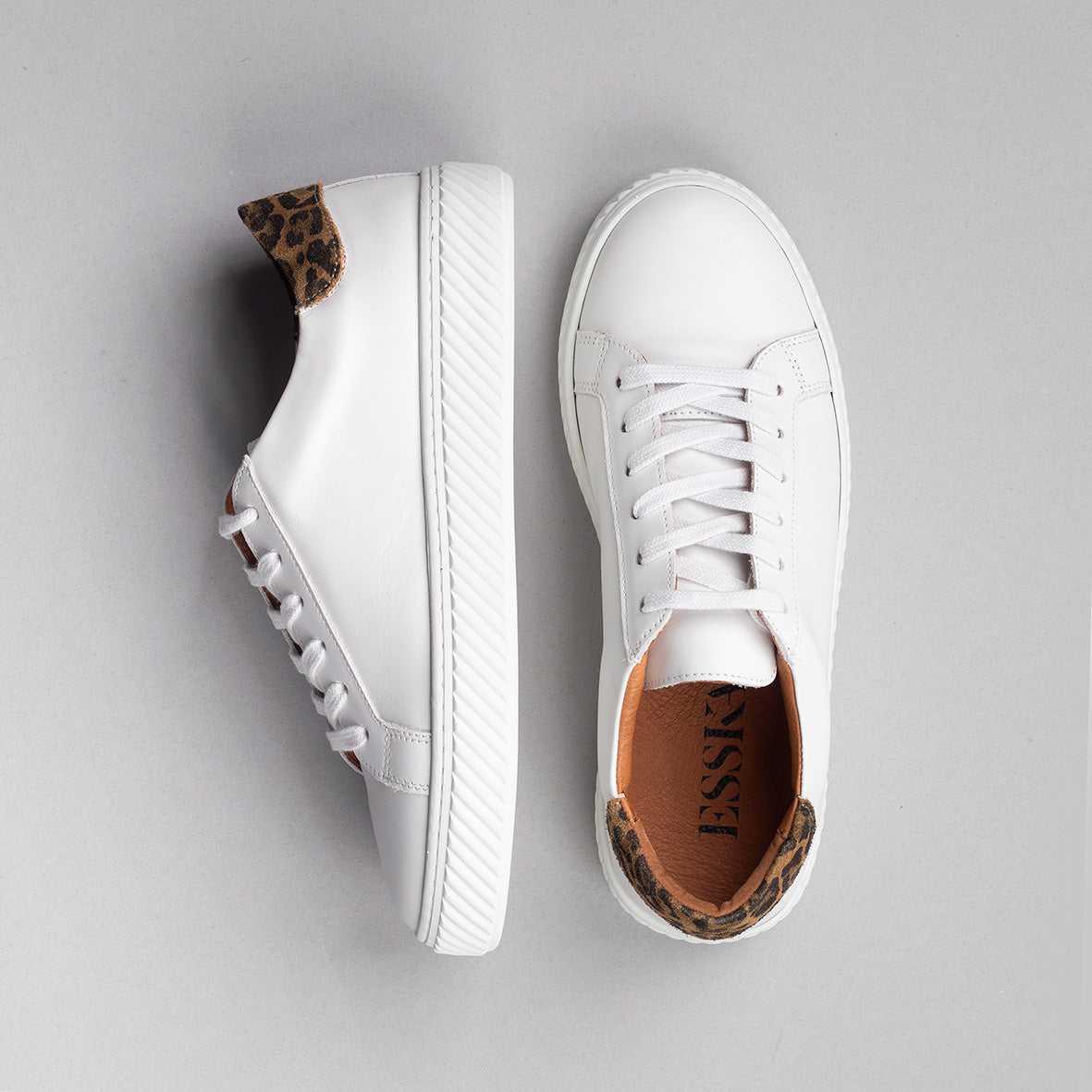 Nano White Trainer by Esska