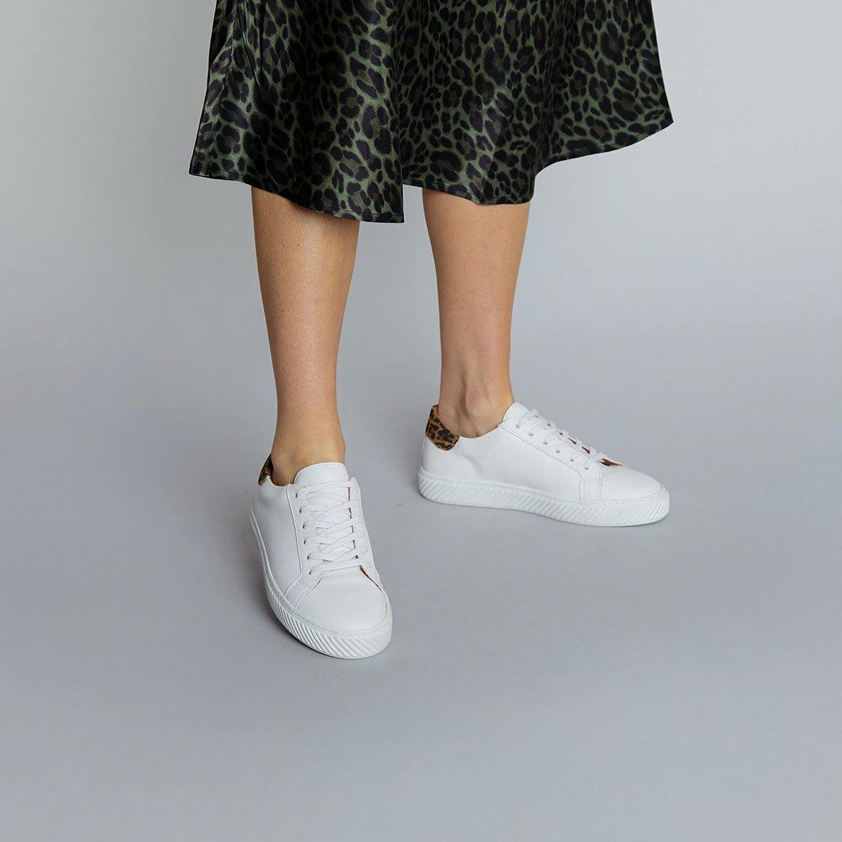 Nano White Trainer by Esska