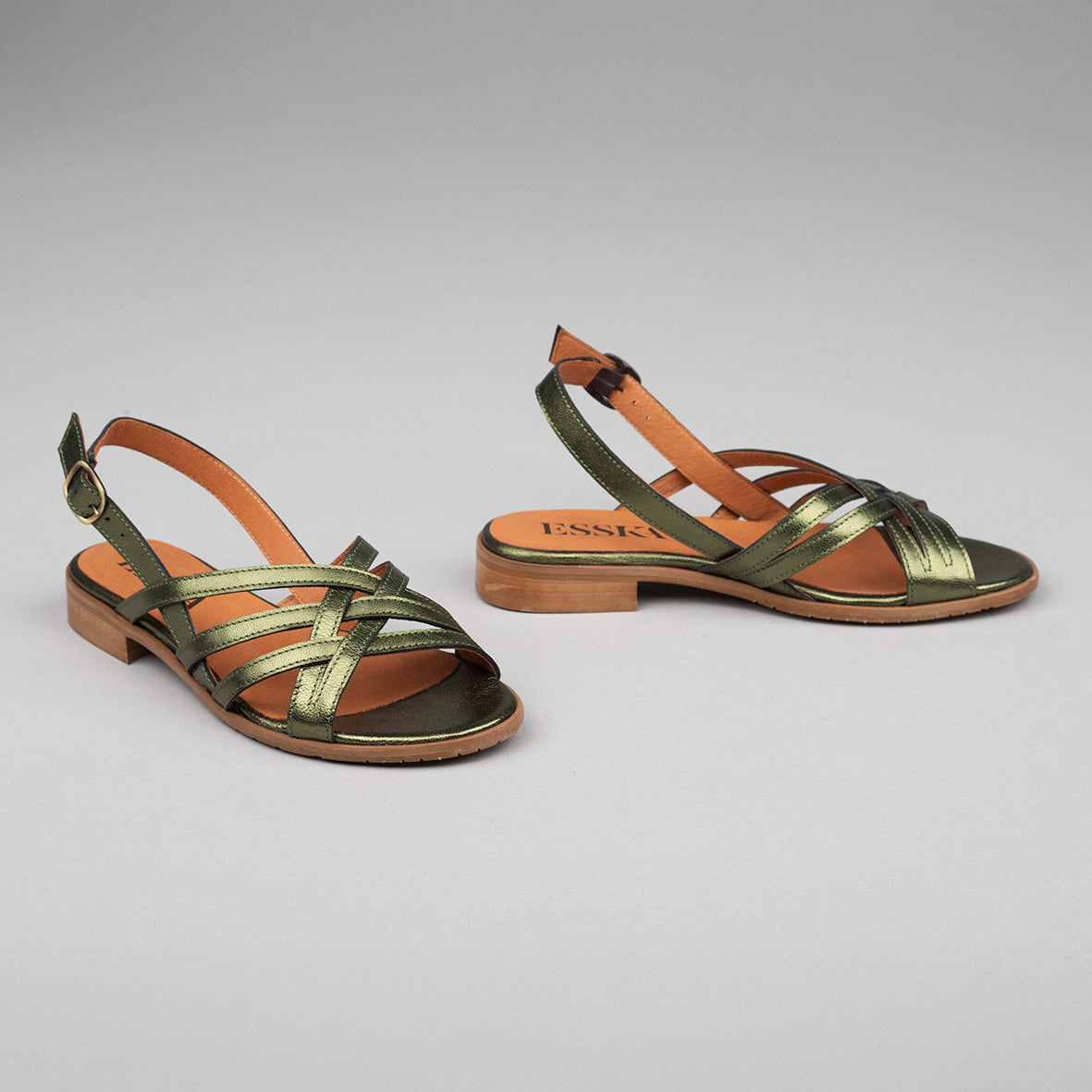 Niki Metallic Green