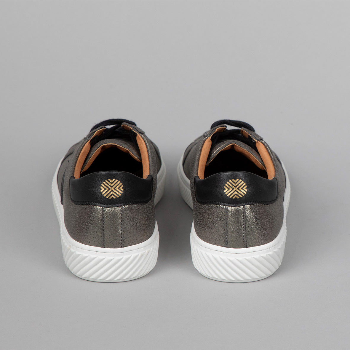 Nola Vegan Gunmetal Trainer by Esska