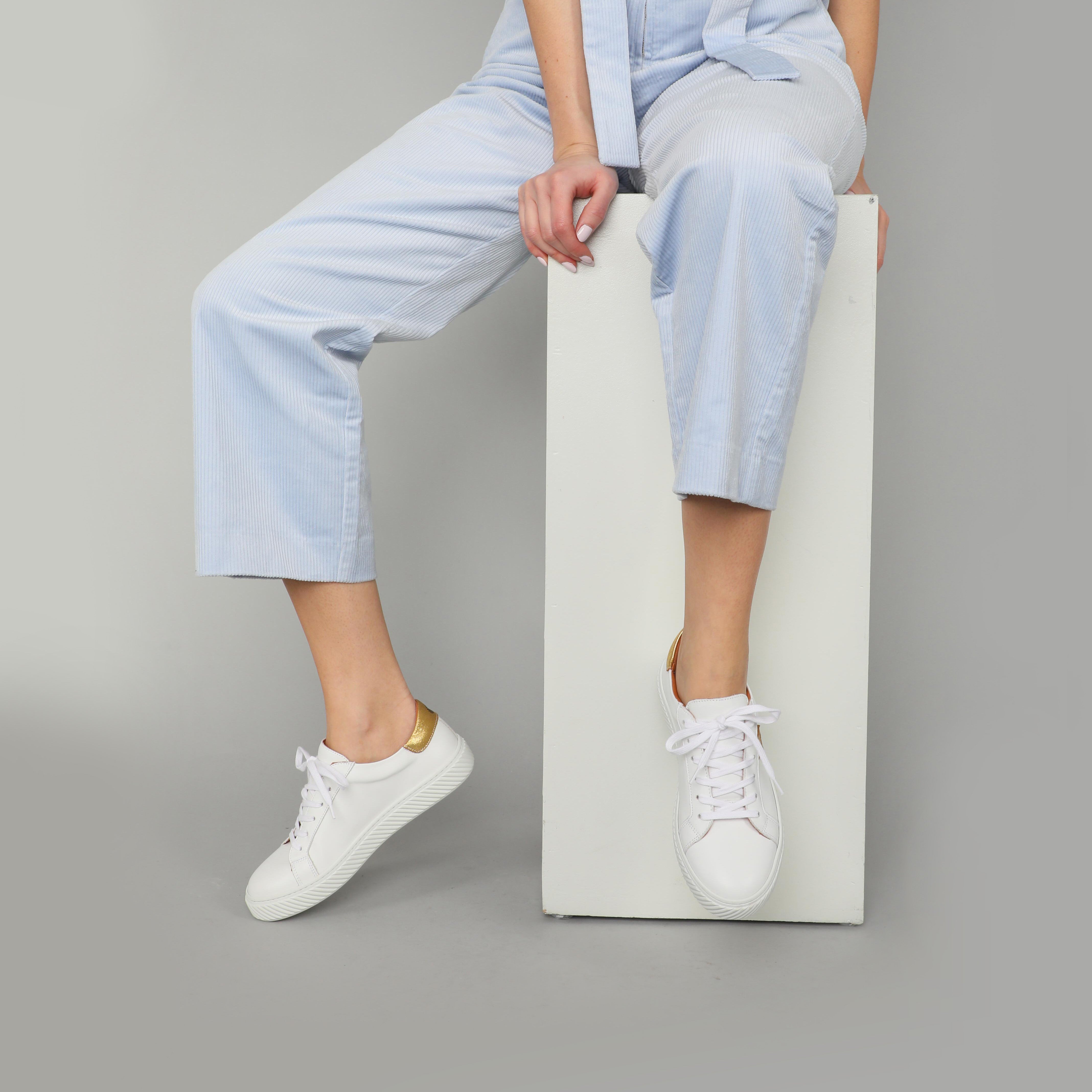 Nola White Trainer by Esska