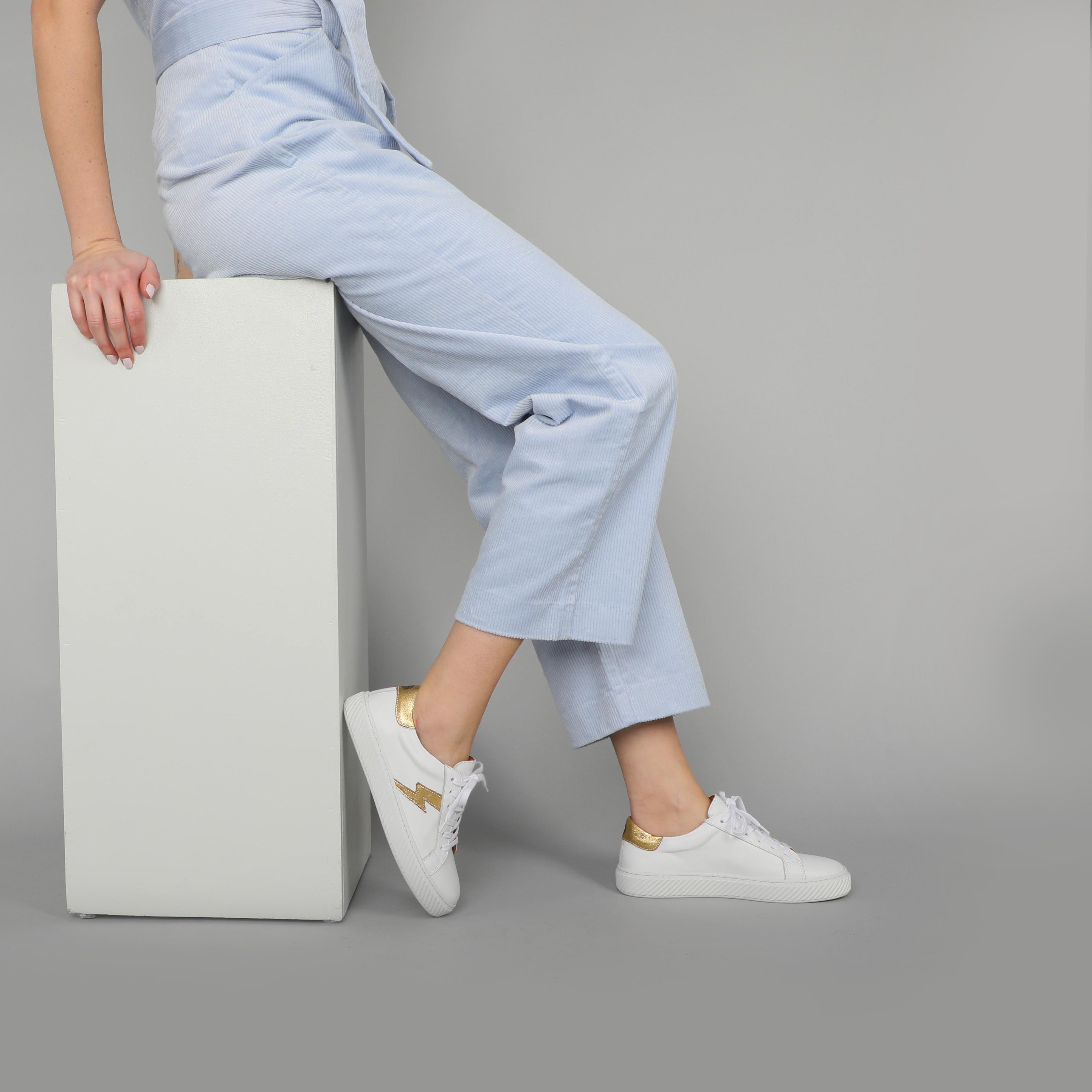 Nola White Trainer by Esska