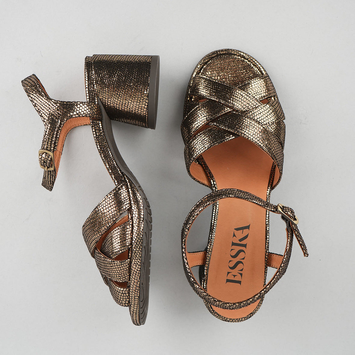 Octavia Onyx Low Sandal by Esska