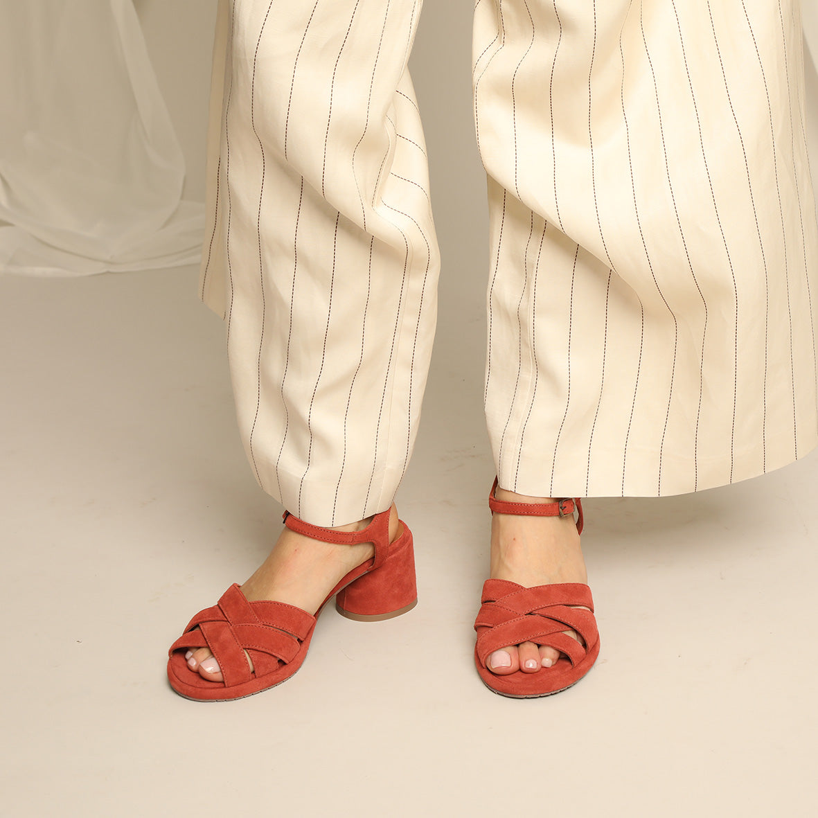 Octavia Rust Low Sandal by Esska