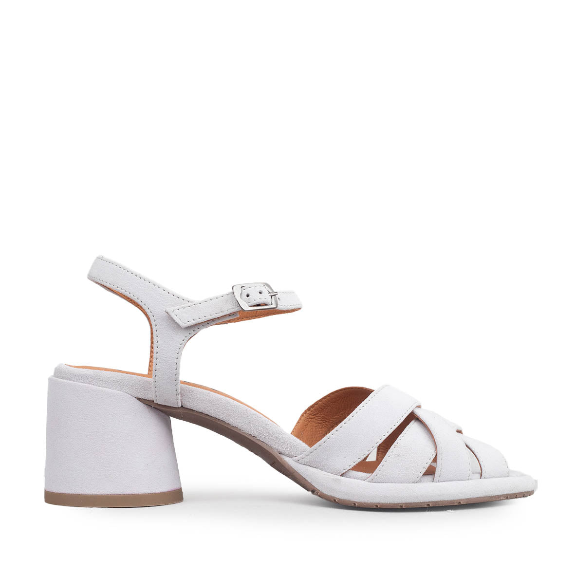 Octavia Light Grey Low Sandal by Esska