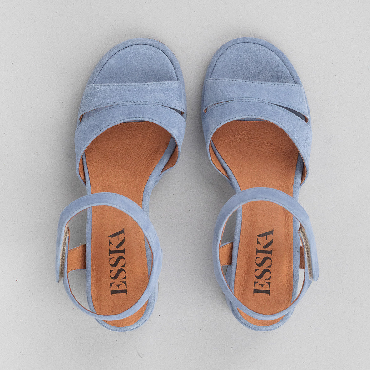 Olivia Blue Low Sandal by Esska
