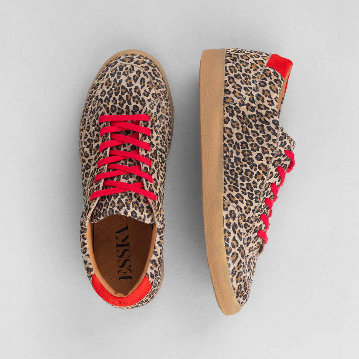 Olly Leopard Trainer by Esska
