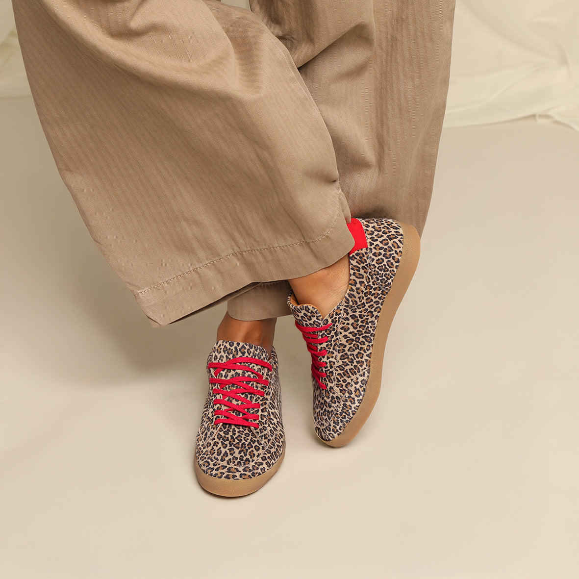 Olly Leopard Trainer by Esska