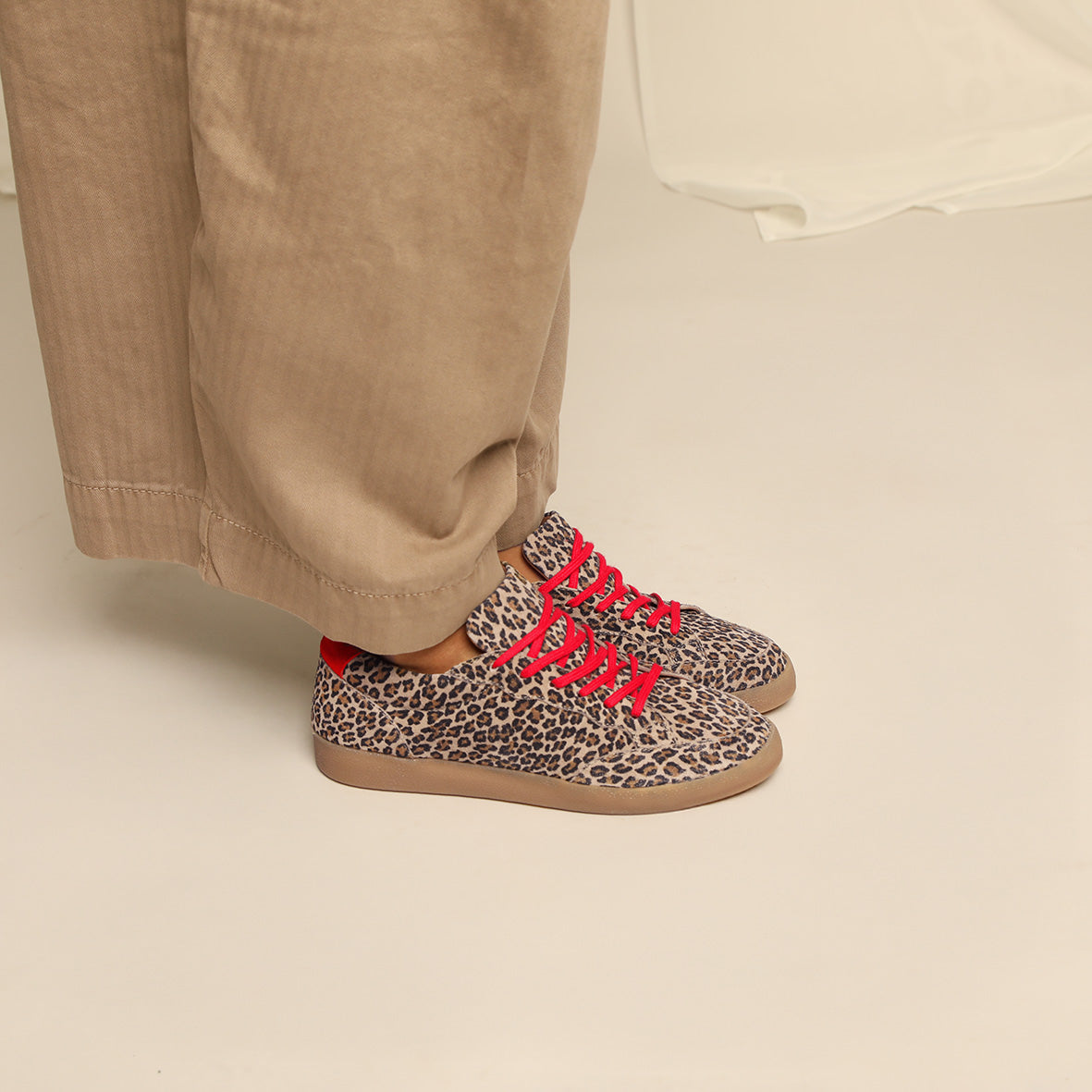 Olly Leopard Trainer by Esska