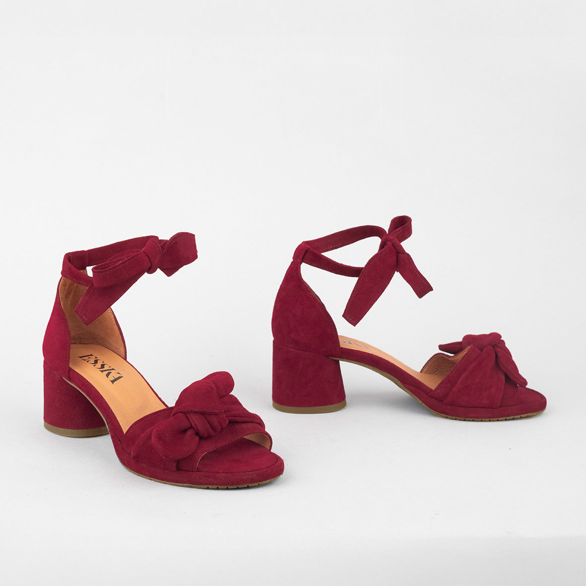 Ophelia Wine Low Sandal by Esska