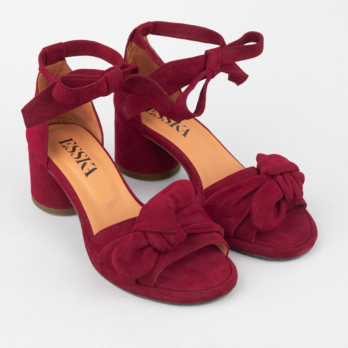 Ophelia Wine Low Sandal by Esska