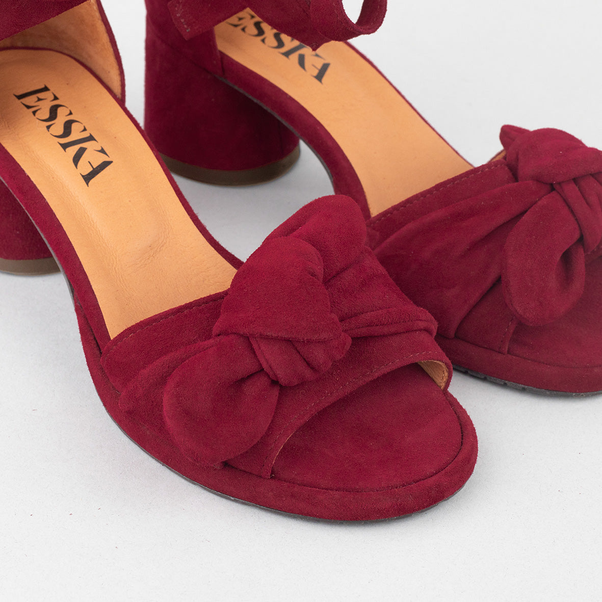 Ophelia Wine Low Sandal by Esska