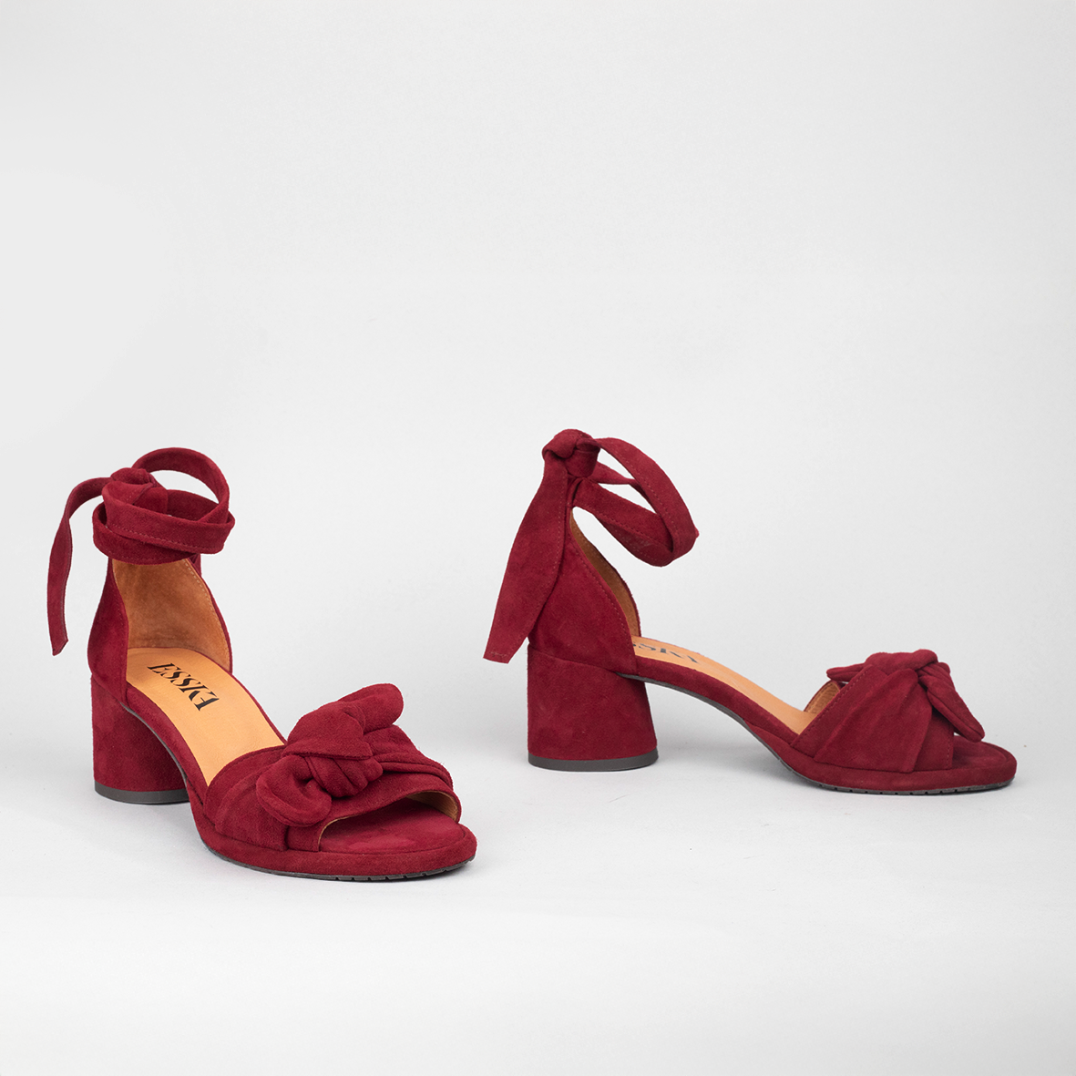 Ophelia Wine Low Sandal by Esska