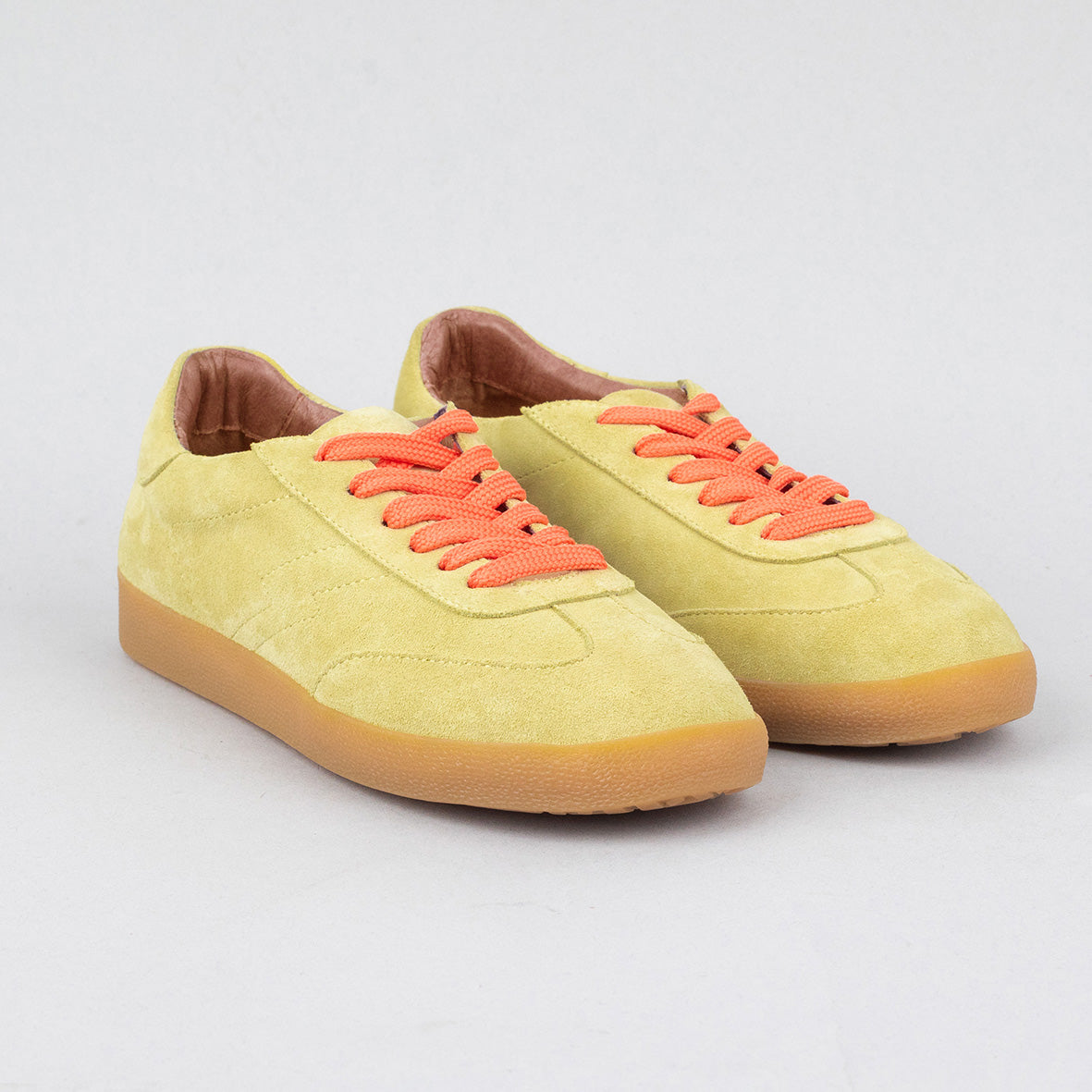 Oslo Butter Yellow Trainer by Esska