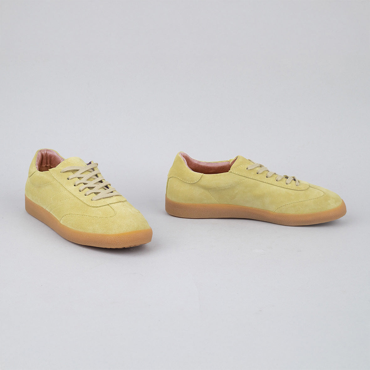 Oslo Butter Yellow Trainer by Esska