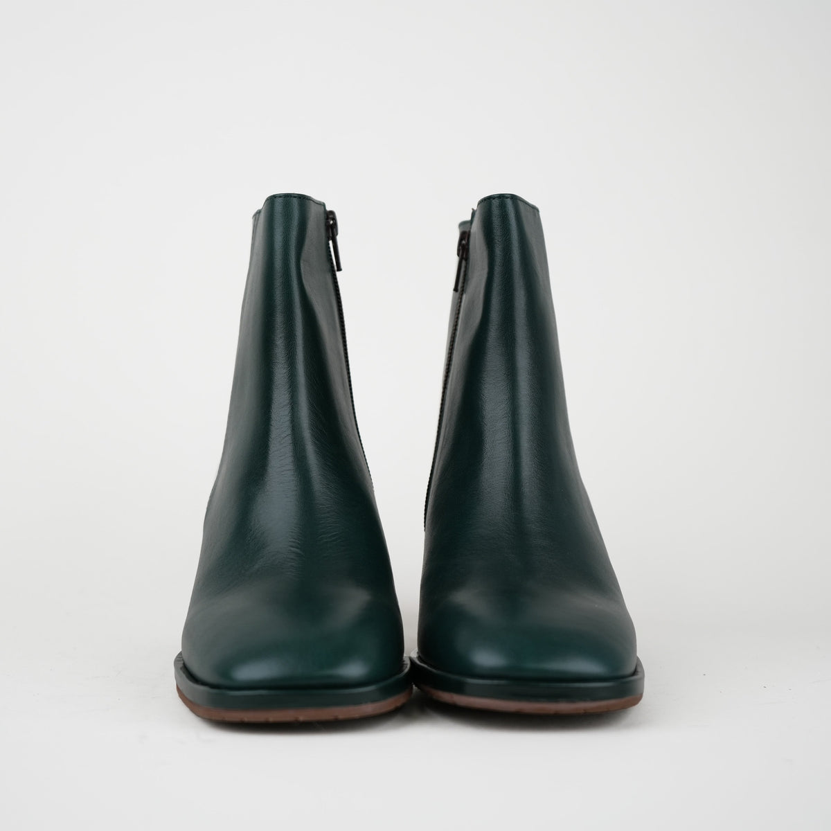Sample - Pascale Green - Size 37 UK4 Mid Boot by Esska