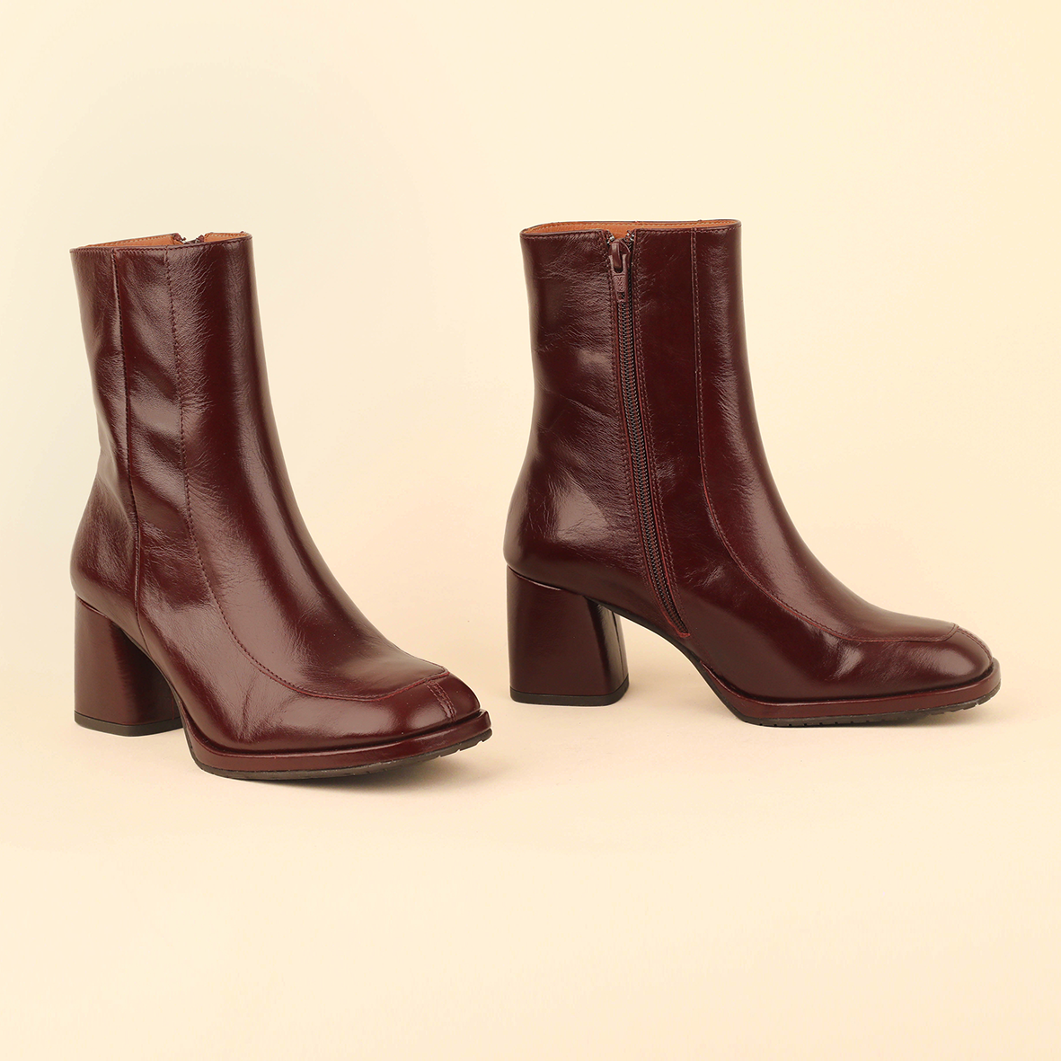 Pascale Bordeaux Mid Boot by Esska