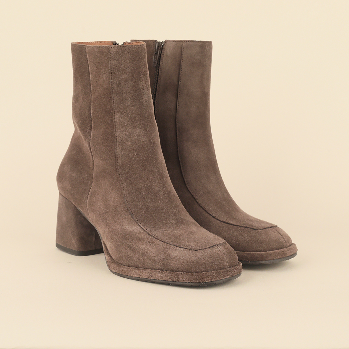Pascale Taupe Mid Boot by Esska
