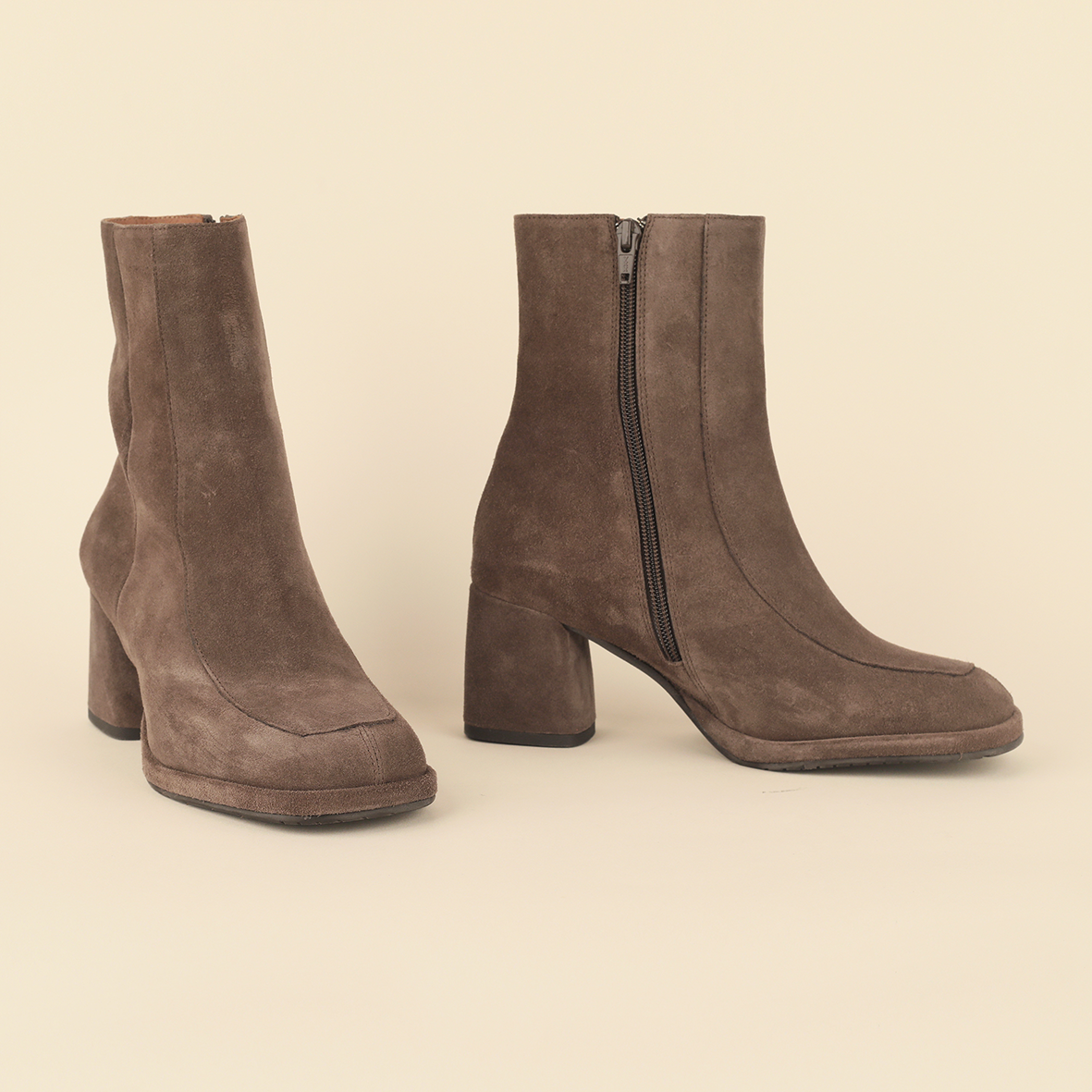 Pascale Taupe Mid Boot by Esska