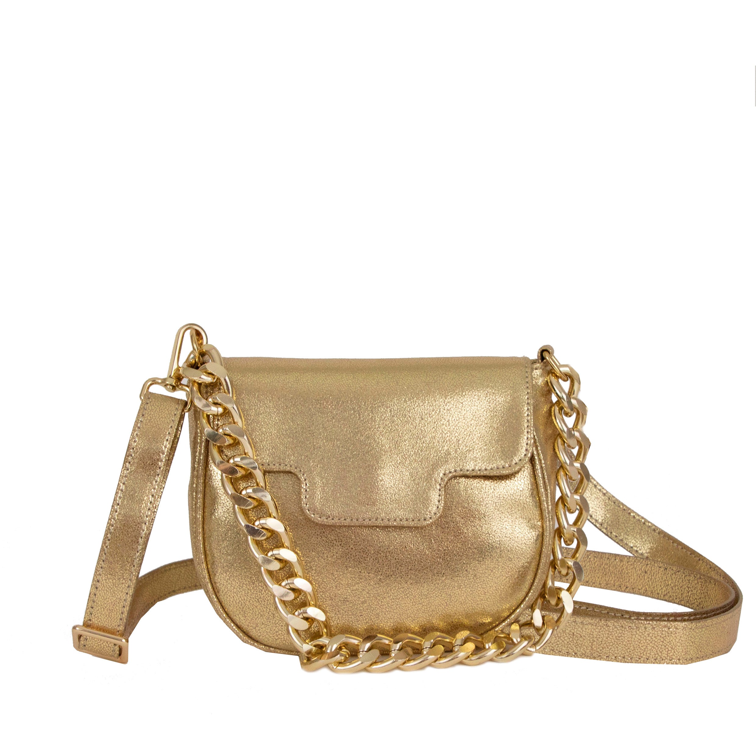 Romeo Bag - Vegan Gold Bags by Esska