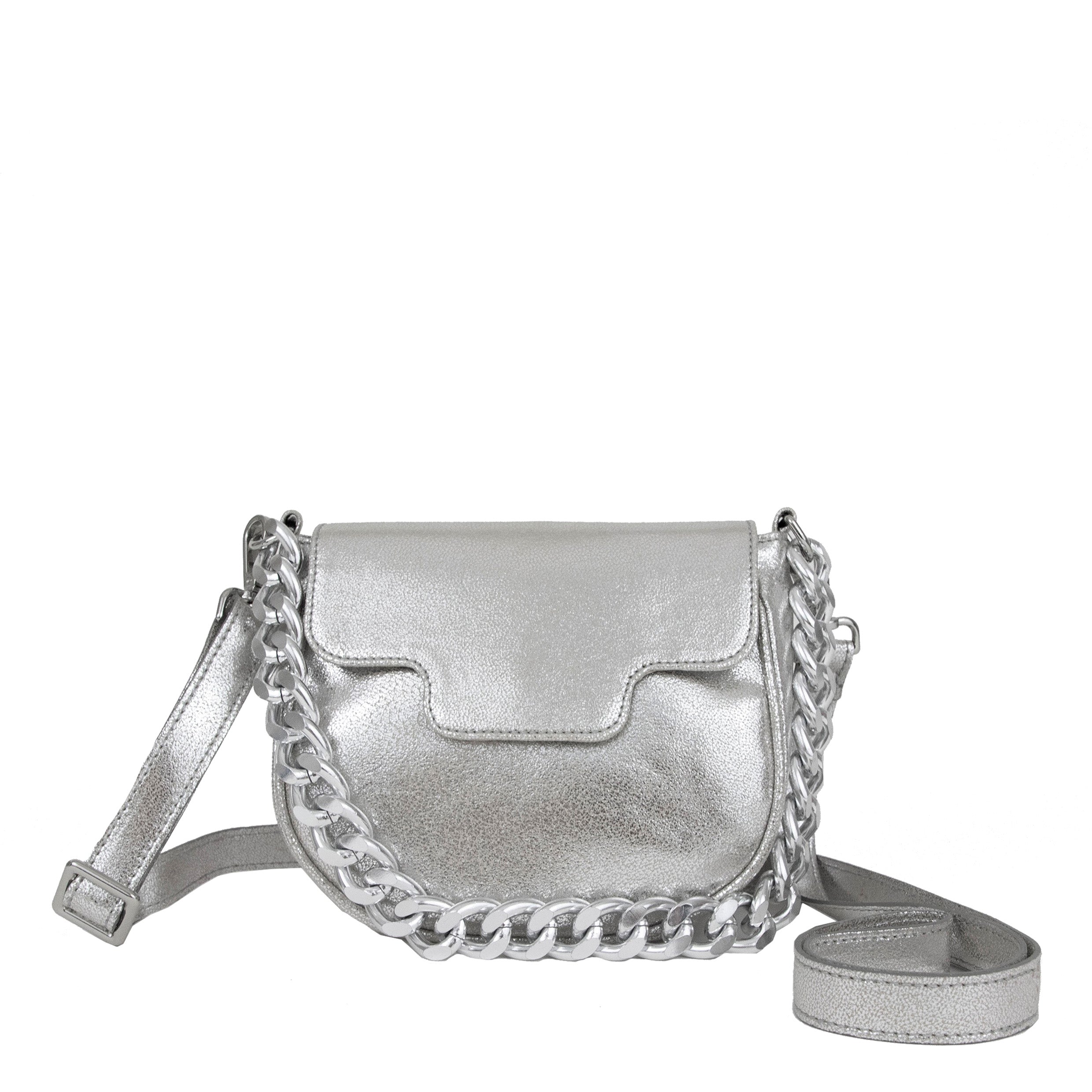 Romeo Bag - Vegan Silver Bags by Esska