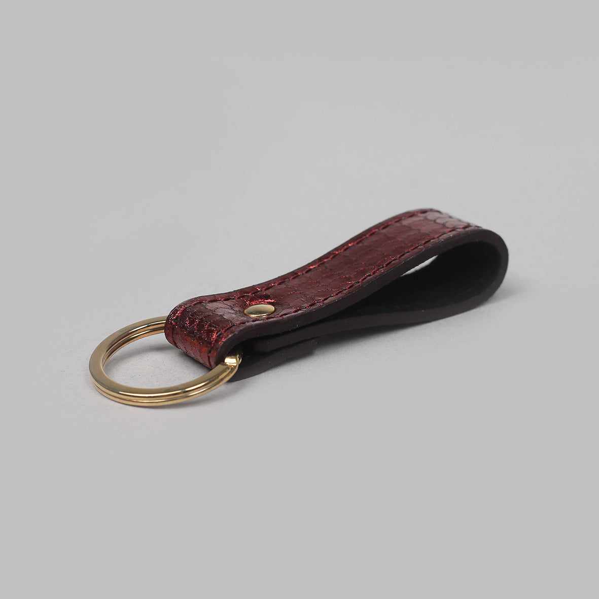 Rea Keychain - Metallic Brick