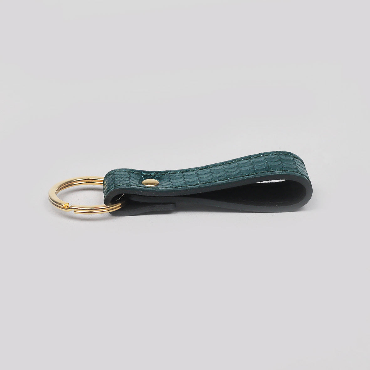 Rea Keychain - Metallic Teal