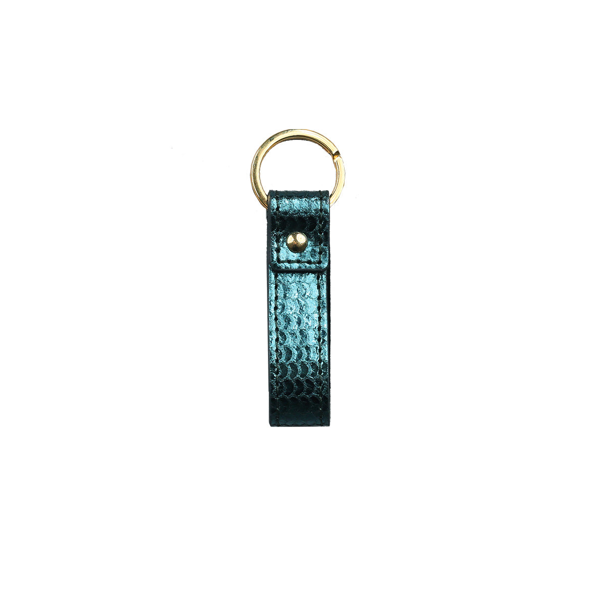 Rea Keychain - Metallic Teal
