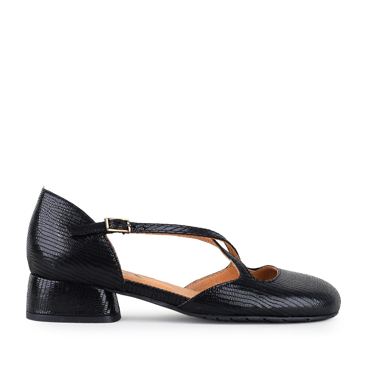Rebecca Metallic Black